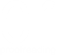 Chasing Rays Proofreading Logo